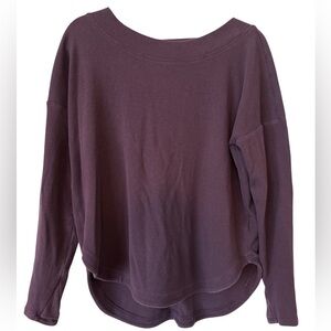 ATHLETA Women's Plum Sweatshirt size M